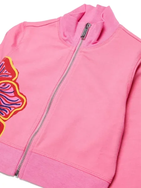 Bluza rozpinana dziecięca Dsquared2 różowa