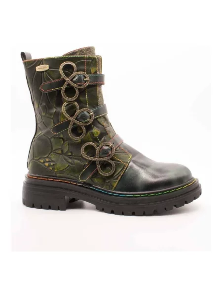 Pantofi Laura Vita verde
