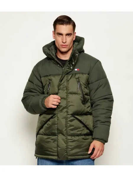 Tommy Jeans Geacă verde