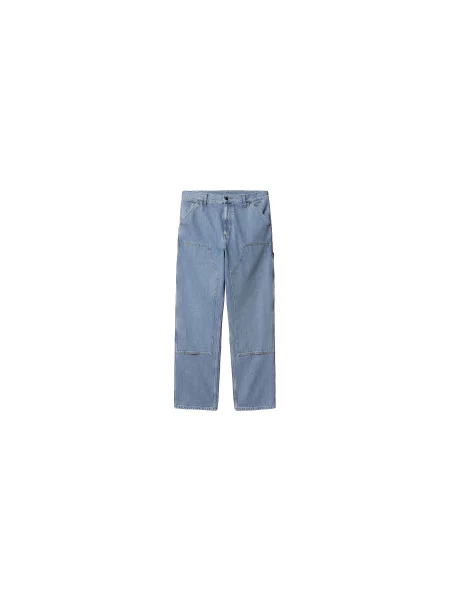 Carhartt WIP jeansy Double Knee Pant niebieskie