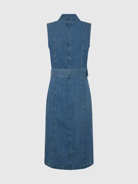 Rifľové šaty Pepe Jeans LIZ modrá
