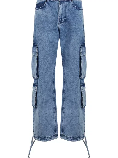 Pequs Cargo traperice plava crna