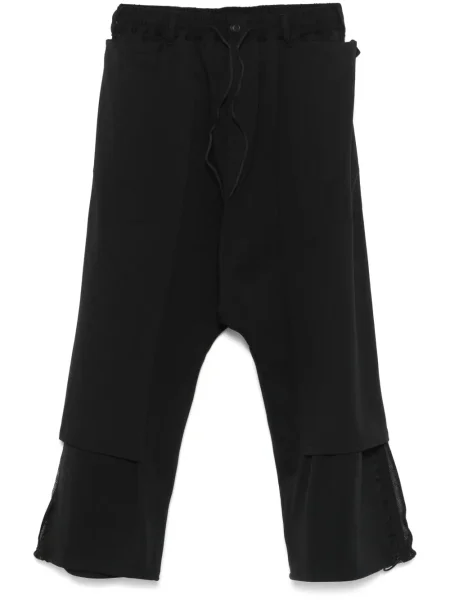 Pantaloni Y-3 cu dungi negru
