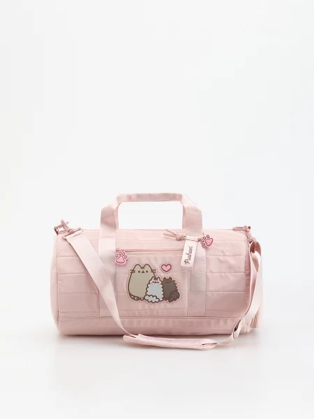 Reserved Geantă sport Pusheen bej