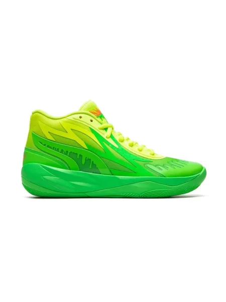 Sneakersy dziecięce Puma zielone