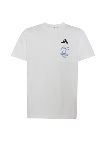 ADIDAS SPORTSWEAR Majica Minecraft kraljevsko plava / zelena / crna bijela