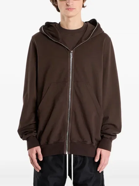 Džemperis su gobtuvu Rick Owens Drkshdw ruda