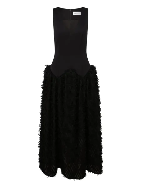 Sukienka midi 16arlington do kolan garniturowa czarna