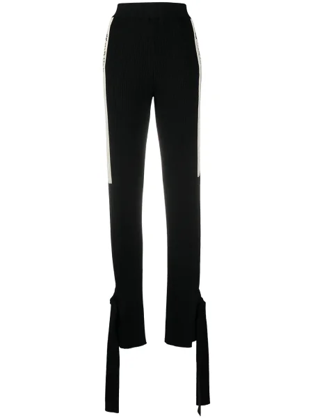 Pantaloni Off-white cu dungi alb