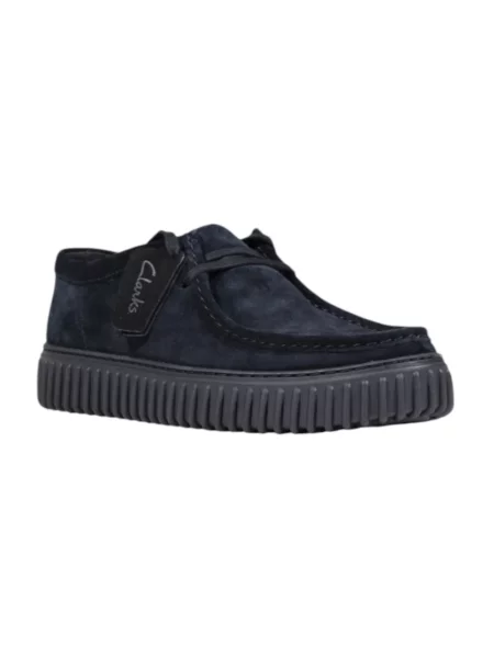 Półbuty Clarks koronkowe czarne
