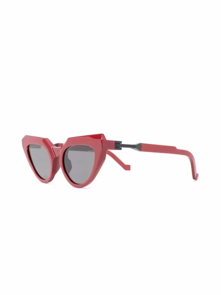 Saulės akiniai Vava Eyewear chunky raudona