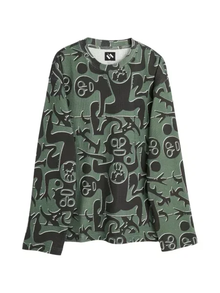 Tricou The Trilogy Tapes tricotate verde