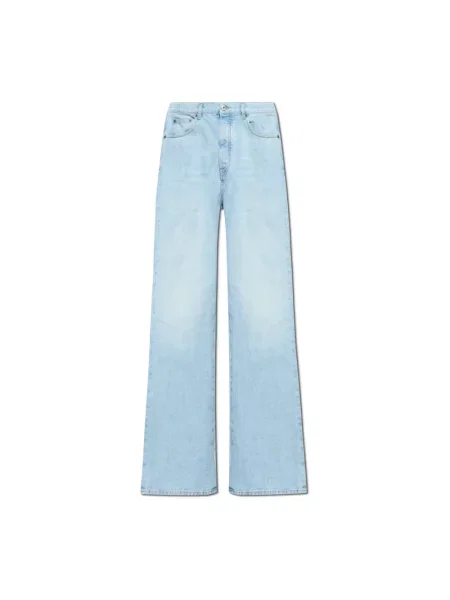 Jeansy Off-white białe