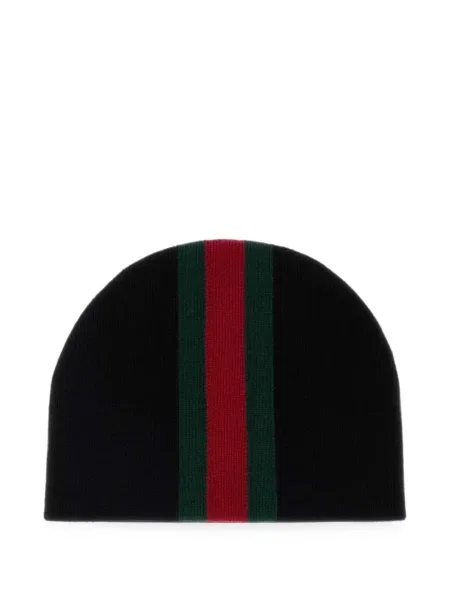 Căciulă Gucci cu dungi negru