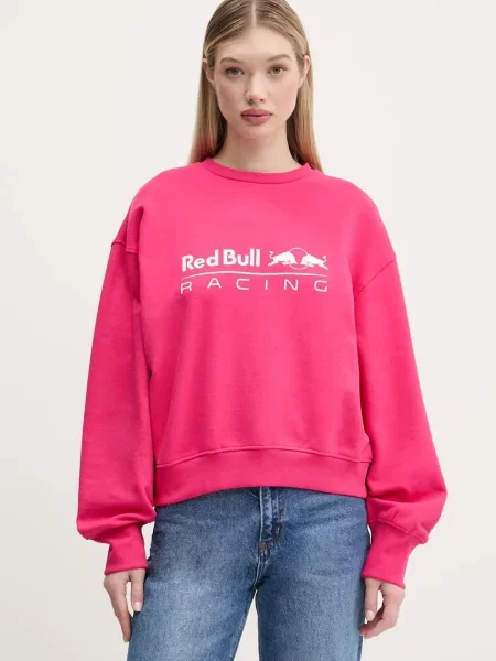 Суитчър Red Bull Racing X Pepe Jeans с принт червено