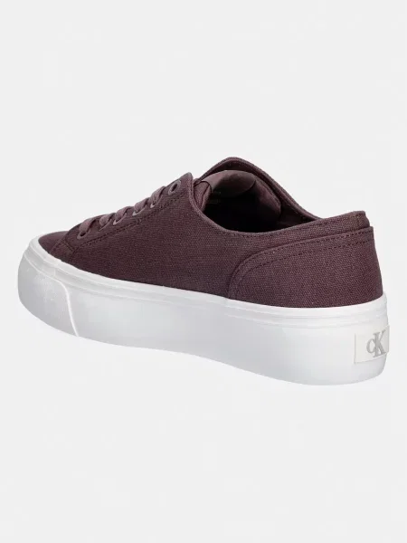 Calvin Klein Jeans VULC FLATFORM LOW CV MG tenisówki brązowe