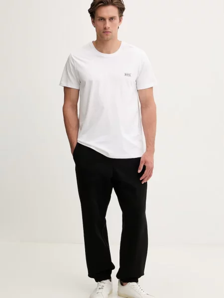 BOSS tričko pánske TShirtRN biela