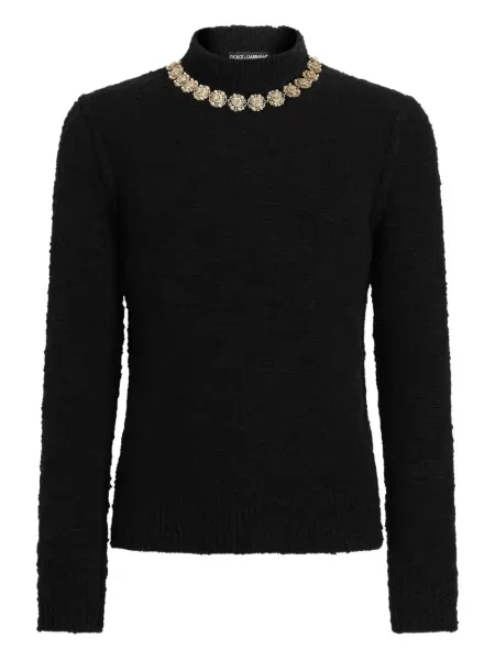 Sweter Dolce And Gabbana czarny