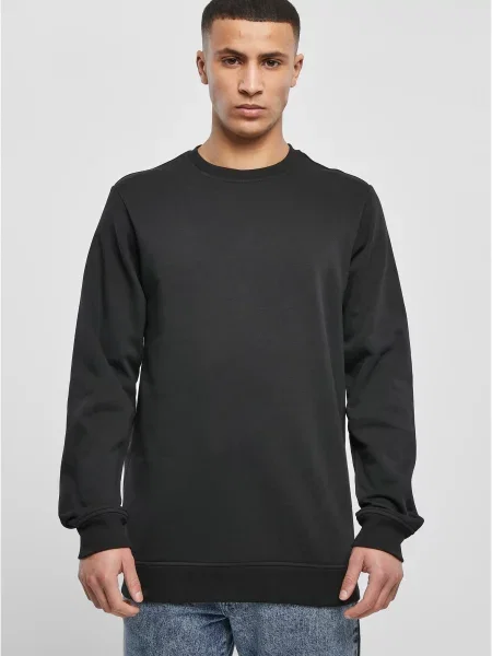 Palton Urban Classics din material terry negru