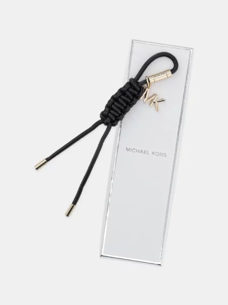 Obesek za ključe MICHAEL Michael Kors črna