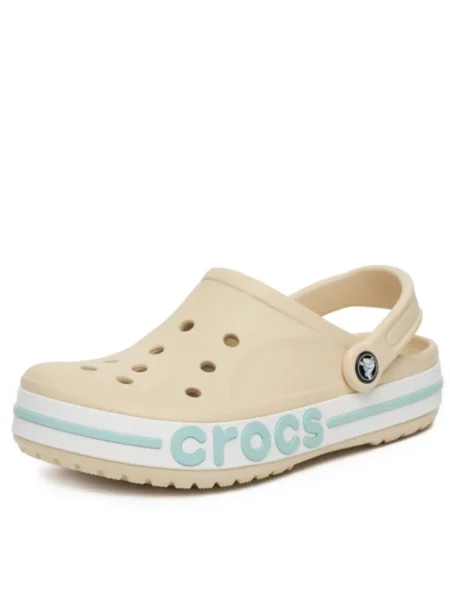 Сабо Crocs бежевые