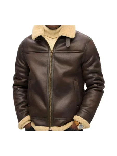 Geacă Superdry maro