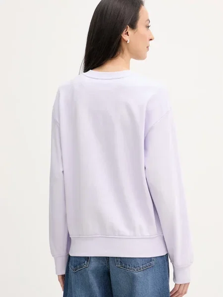 Calvin Klein Jeans bluza fioletowa