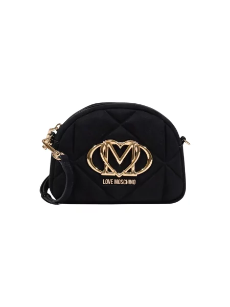 Crossbody torbica Love Moschino črna