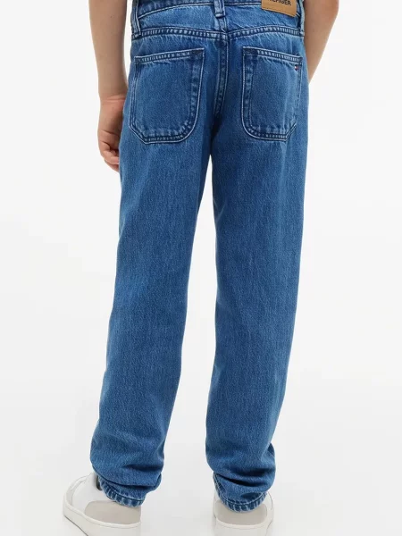 Tommy Hilfiger дънки straight за деца STRAIGHT синьо