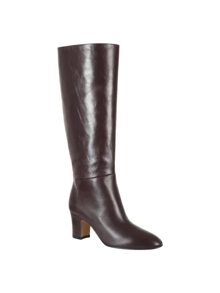 Botki Alberta Ferretti brązowe