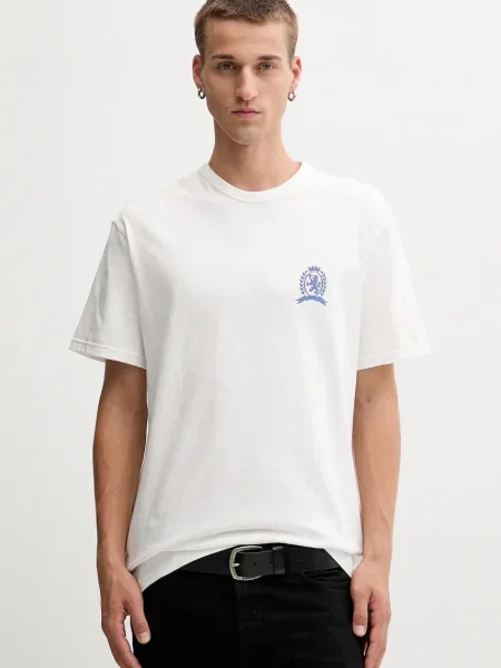 Tričko Tommy Jeans béžová