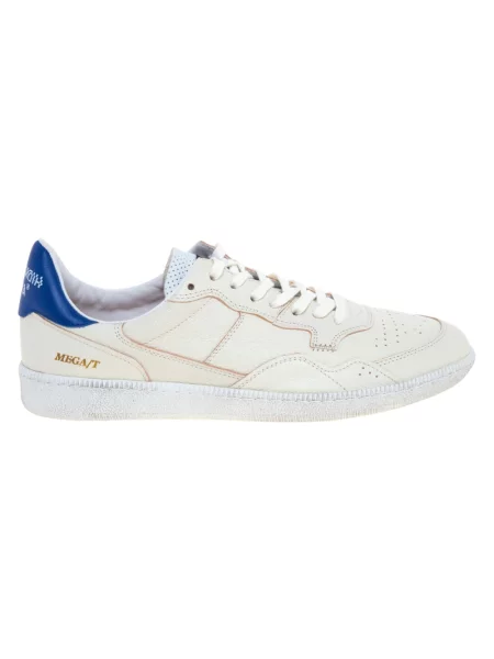 Sneakersy Hidnander skórzane białe