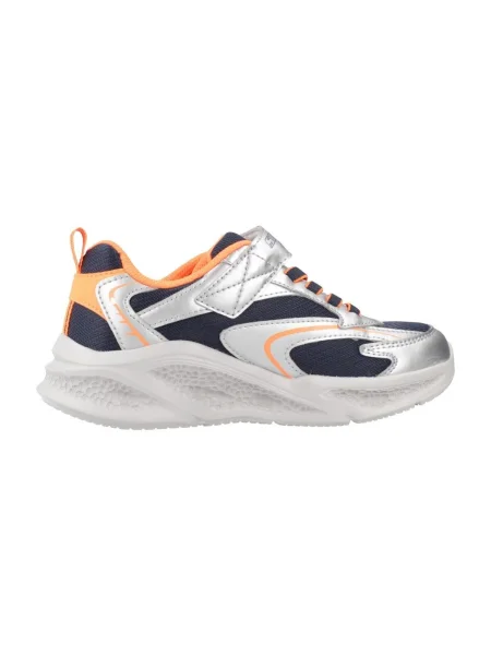 Skechers Sportcipők Meteor-Lights Glow-Strider Ezüst szürke