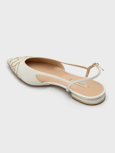 Босоножки Casadei белые