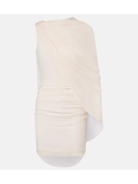 Rochie Rotate din șifon roz