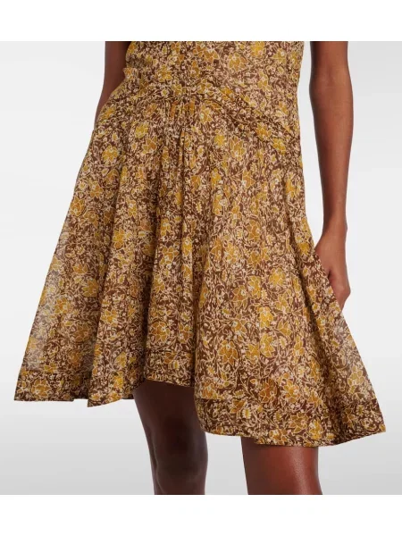 Rochie Marant Etoile cu model floral verde