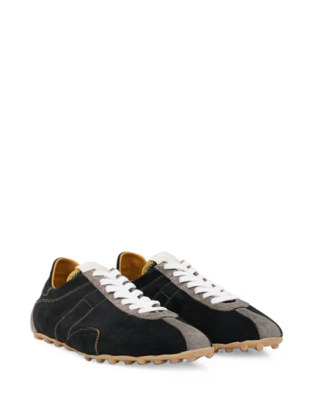 Sneakerși Maison Margiela din piele negru
