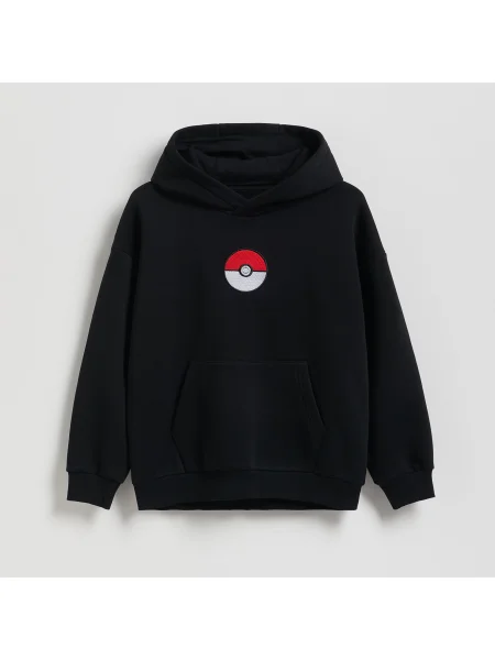 Reserved Pokémon melegítőfelső fekete