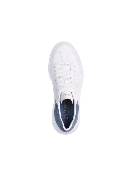 Sneakerși Skechers clasici alb
