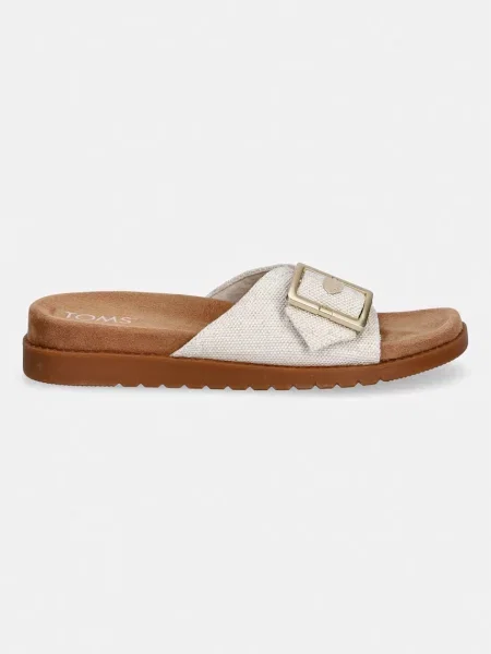 Toms pantofle MARIN SLIDE béžové