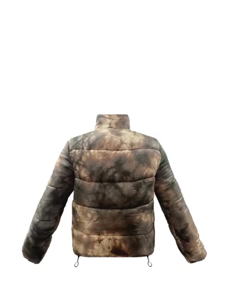 Tie-dye dygsniuotas striukė Lee kaklaraiščiai ruda