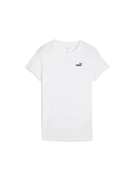 Футболка PUMA Ess Small No. 1 Logo Tee комбінований верх білий