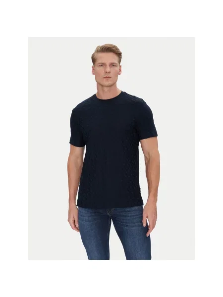 BOSS T-shirt H-Thompson 80 tamnoplava