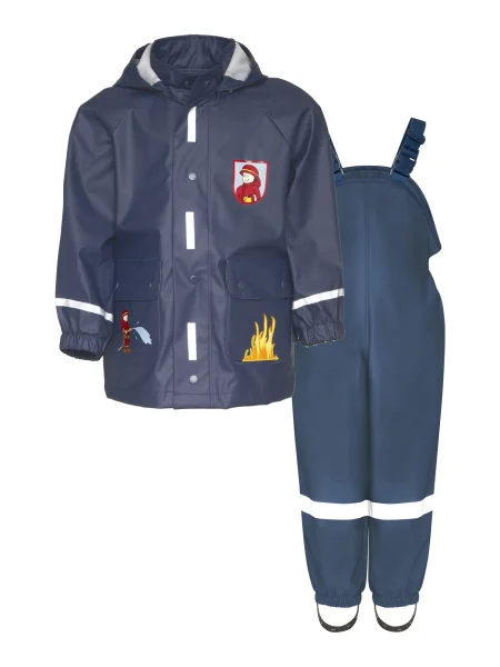 PLAYSHOES Funkcionális ruha Feuerwehr tengerészkék / sárga piros