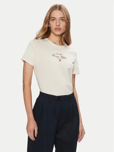 Tommy Hilfiger T-shirt Écru