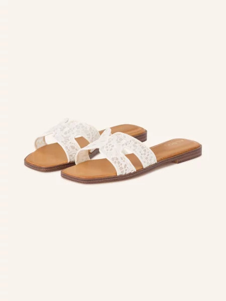 Aldo Klapki Itsandal weiss białe