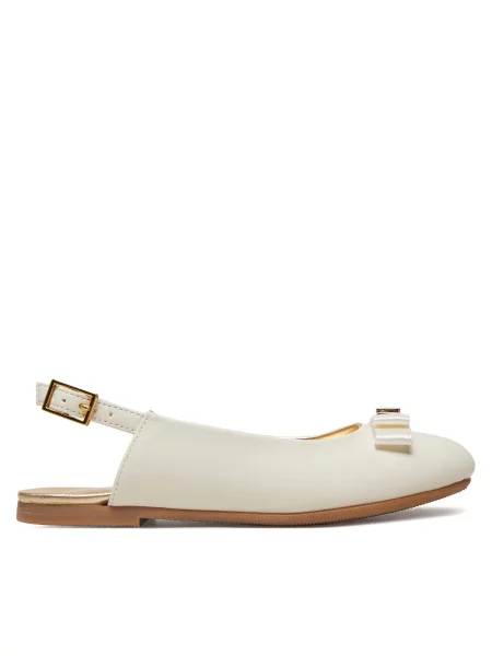 Basutės Tommy Hilfiger Ballerina Chanel M Écru