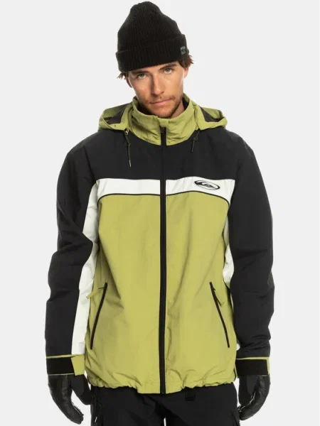 Quiksilver Geacă de schi Live Wire Snjt verde