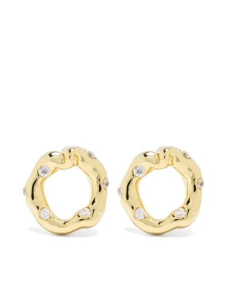 Cercei Vann Jewelry de cristal auriu