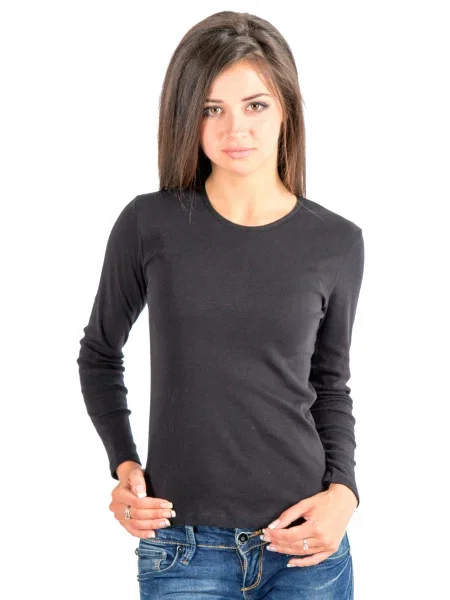 Наталюкс Лонгслів чорний